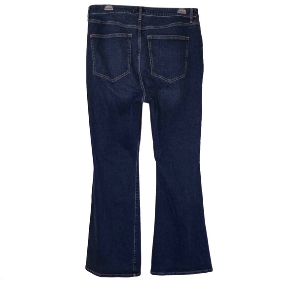 Warp + Weft Mia High Rise Miami Flare In Summertime Wash - Picture 4 of 9